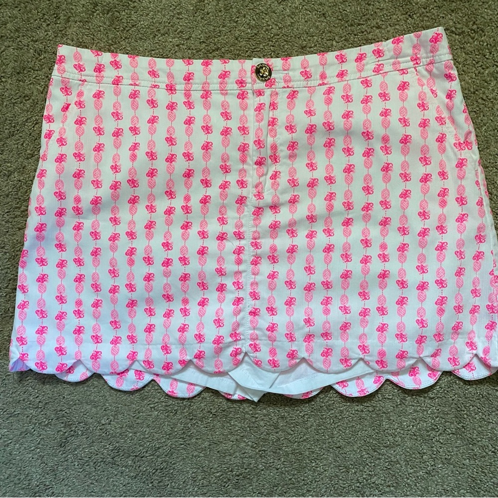 Pink pineapple Lilly Pulitzer skirt size 12